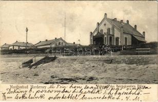 1904 Norderney, Nordseebad, Wohnung des Reichskanzlers Bülow / Apartment of Bernhard von Bülow on the beach (EK)