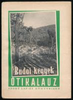 Dr. Pápa Miklós: Budai hegyek. Útikalauz. Bp., 1957, Sport. Második, bővített kiadás. Kiadói papírkötés, a borítón kis sérüléssel.