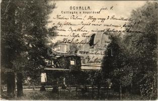 1906 Ógyalla, Stara Dala, Hurbanovo; Csillagda (csillagvizsgáló) a kupolával. E.D.K. 245. / observatory (EB)