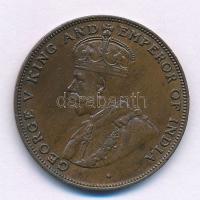 Hongkong 1926. 1c bronz V. György T:XF,VF ph. Hong Kong 1926. 1 Cent bronze George V C:XF,VF edge error