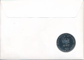 Cook-szigetek DN (1991) "A Világ Vadvédelmi Alap (WWF) 30. évfordulója - Vini peruviana (Zafírk...