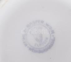 Elbogen Rasper komacsésze. Mázas porcelán, jelzett, apró kopással d: 11 cm