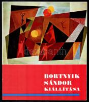 Bortnyik Sándor kiállítása. A kiállítást rendezte és a katalógust összeállította: N. Pénzes Éva, Pogány Ö Gábor. Bp., 1969, Magyar Nemzeti Galéria. Egészoldalas, fekete-fehér képekkel, Bortnyik Sándor (1893-1976) festőművész, grafikus műveinek reprodukcióival illusztrálva. Kiadói papírkötés, jó állapotban, a gerincen apró sérüléssel.