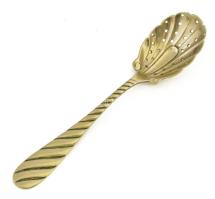 Porcukorszóró kanál, h: 14,5 cm