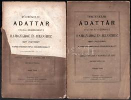 Történelmi Adattár. Csanád-egyházmegye hajdana s jelenéhez. 1874. 4. évfolyam. január, február, Szerk. Orthmayr Tivadar, Szentkláray Jenő. Temesvár, 1874, Diemer Károly. Folyamatos lapszámozás. Kiadói papírborítóban, egyiken hiány