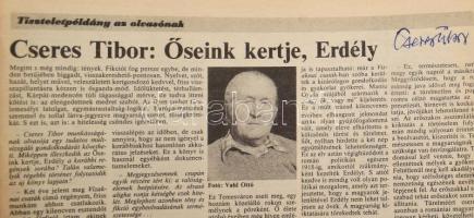 Szántó Tibor, Cseres Tibor, Püski Sándor, Határ Győző, Konrád György, Sándor Iván, Esterházy Péter, ...