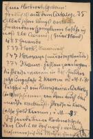 1925 F. Rohracher lienzi antikvárius autográf képeslapja Kacziány Géza (1856-1939) bölcseleti doktor...
