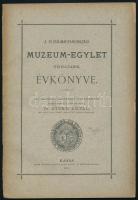 A Felső-Magyarországi Múzeum-Egylet nyolczadik évkönyve. Szerk. Dr. Stöhr Antal. Kassa, 1887. Kosch és Scharf. 65 p. Kiadói papírkötésben Benne Kassa városról, a festmény esztétikai értékéről szóló cikk