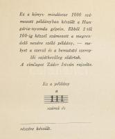 Bálint Lajos: Támár. Színjáték 9 képben. Bp., 1942,Szerzői,(Hungária-ny.),77+3 p. + 1 sztl. lev. Az ...
