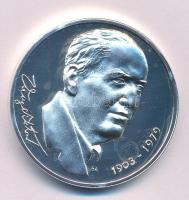 Beck András (1911-1985) 2008. "Vaszy Viktor 1903-1979 / A Vaszy Viktor kórus 50. évfordulójára - Szeged 2008" fém emlékérem, hátoldalán névre szóló gravírozással (42,5mm) T:UNC,AU kis foltok