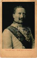 Vilmos német császár. Hátoldalon Lysoform reklám, A Képes Újság felvétele / Wilhelm Kaiser von Deutschland / Wilhelm II (EB)