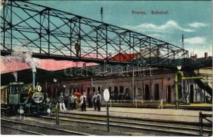 Prerov, Prerau; Bahnhof / railway station, locomotive, train (EK)