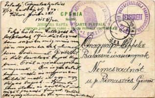 1915 Armee Serbe, Cavalerie pret a marcher / Szerb lovas katonák / Serbian military cavalry, soldier...