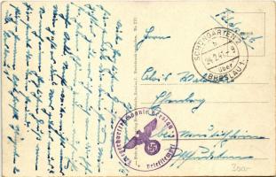 1941 Wroclaw, Breslau; Manfred von Richthofen Platz