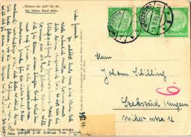 1935 Männer der Zeit Nr. 92. Der Führer Adolf Hitler. Phot. Joh. Marr (EK)