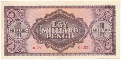 1946. 1.000.000.000P "R 260 011831" T:VF Adamo P28