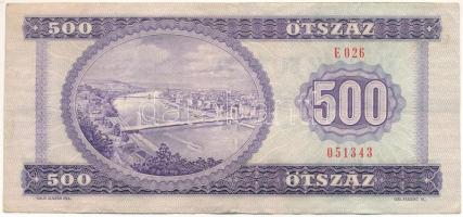 1975. 500Ft T:F szép papír Adamo F41