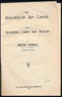 Árpád Mühle: Das Geschlecht der Canna: deren Geschichte, Cultur und Anzucht temesvár, 1909. Szerzői....