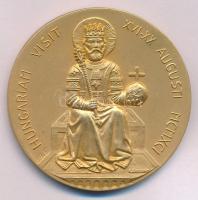 Vatikán 1991. "II. János Pál pápa / Magyarországi látogatás 1991. augusztus 16-20." aranyo...