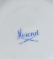 Herendi cseresznyevirág mintás fonott tálka. Kézzel festett, jelzett (másodosztályú), hibátlan, d: 1...