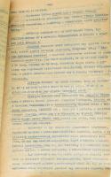 cca 1920 Cziegler: A munkásmozgalom fejlődése, gépirat, bejelölésekkel, aláhúzásokkal, szakadozott, ...