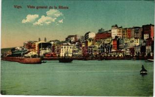 1915 Vigo, Vista general de la Ribera (EK)