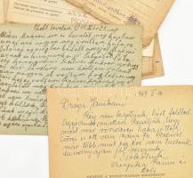 14 db vegyes tábori posta és hadifogoly levelezőlap