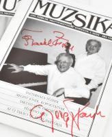 1997-1998-1999 A Muzsika nem teljes számai, 10 db, 22 aláírással