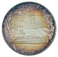 Lebó Ferenc (1960-) 1992. "Wekerle Sándor - Szent István csatahajó" Ag emlékérem, eredeti ...