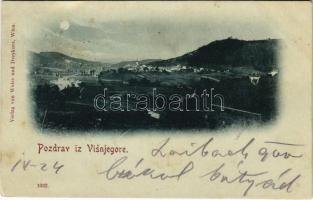 1900 Visnja Gora, Pozdrav iz Visnjegore / night (Rb)