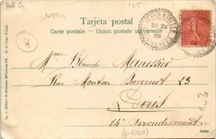 1906 Buenos Aires, Avenida Alvear / street view, bicycle (EK)