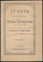 1895 Wiener Thiergartenhaus a bécsi állatkert sorvezetője 12 p.