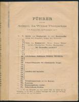 1895 Wiener Thiergartenhaus a bécsi állatkert sorvezetője 12 p