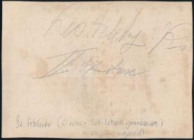 cca 1930 Székesfehérvár Cisztercita rend gimnázium hős tanulóinak emlékműve (mely a második világháb...