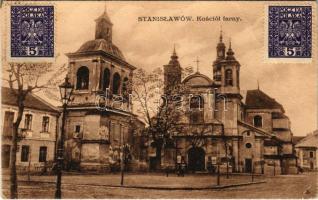 1929 Ivano-Frankivsk, Stanislawów, Stanislau; Kosciól farny / church