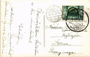 1940 Zilah, Zalau; photo + "1940 Zilah visszatért" So. Stpl