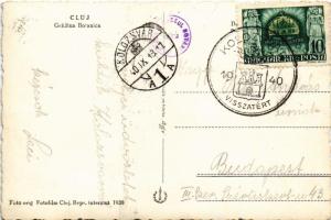 1940 Kolozsvár, Cluj; Gradina Botanica / Botanikus kert + "1940 Kolozsvár visszatért" So. ...