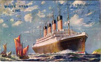 1928 White Star Line Triple-Screw RMS Olympic s: Walter Thomas (EK)