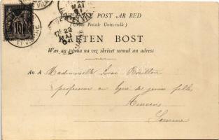 1901 Paris, Souvenir de l'Exposition Universelle de 1900. Les chanteurs du Cabaret Breton / the...