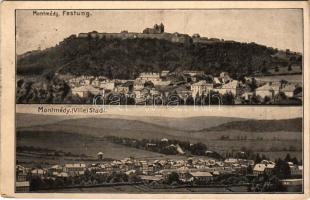 1920 Montmédy, Festung, Stadt / fortress, general view (EK)