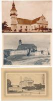 21 db RÉGI használatlan történelmi magyar város képeslap / 21 pre-1945 unused historical Hungarian town-view postcards