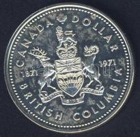 Kanada 1971. 1$ Ag "British Columbia" T:P