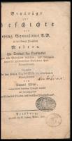 Wölfel, Samuel: Beyträge zur Geschichte des evang. Gymnasiums A. B. in der königl. Freystadt Modern....