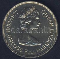 St.Helena 1977. 25p "Ezüst jubileum" T:2 ph