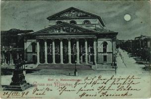 1898 (Vorläufer) München, Munich; Hof- u. Nationaltheater / theatre