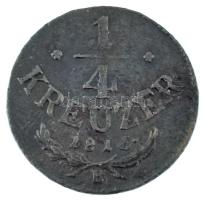 1816B 1/4kr Cu Körmöcbánya T:XF,VF patina 
Huszár: 2068., Unger III.:1412.a