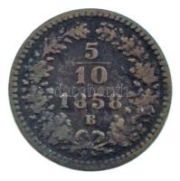 1858B 5/10kr Cu T:VF,F
Adamo M3