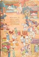 Csin Ku csi Kuan: Mostani és régi idők csodálatos látványai. Bp., 1960, Európa. Illusztrátor: Molnár Ágnes. Fakult egészvászon kötés, kissé sérült papír védőborítóval.