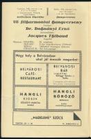 1936 A Mesterbérlet koncert VI. estje, többek között Bartók Béla, Fischer Edvin fellépésével, koncer...