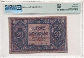 1919. augusztus 9. 20K "R 2034 384741" számozott PMG tokban (S/N R2034 384741)! T:AU (55) ...